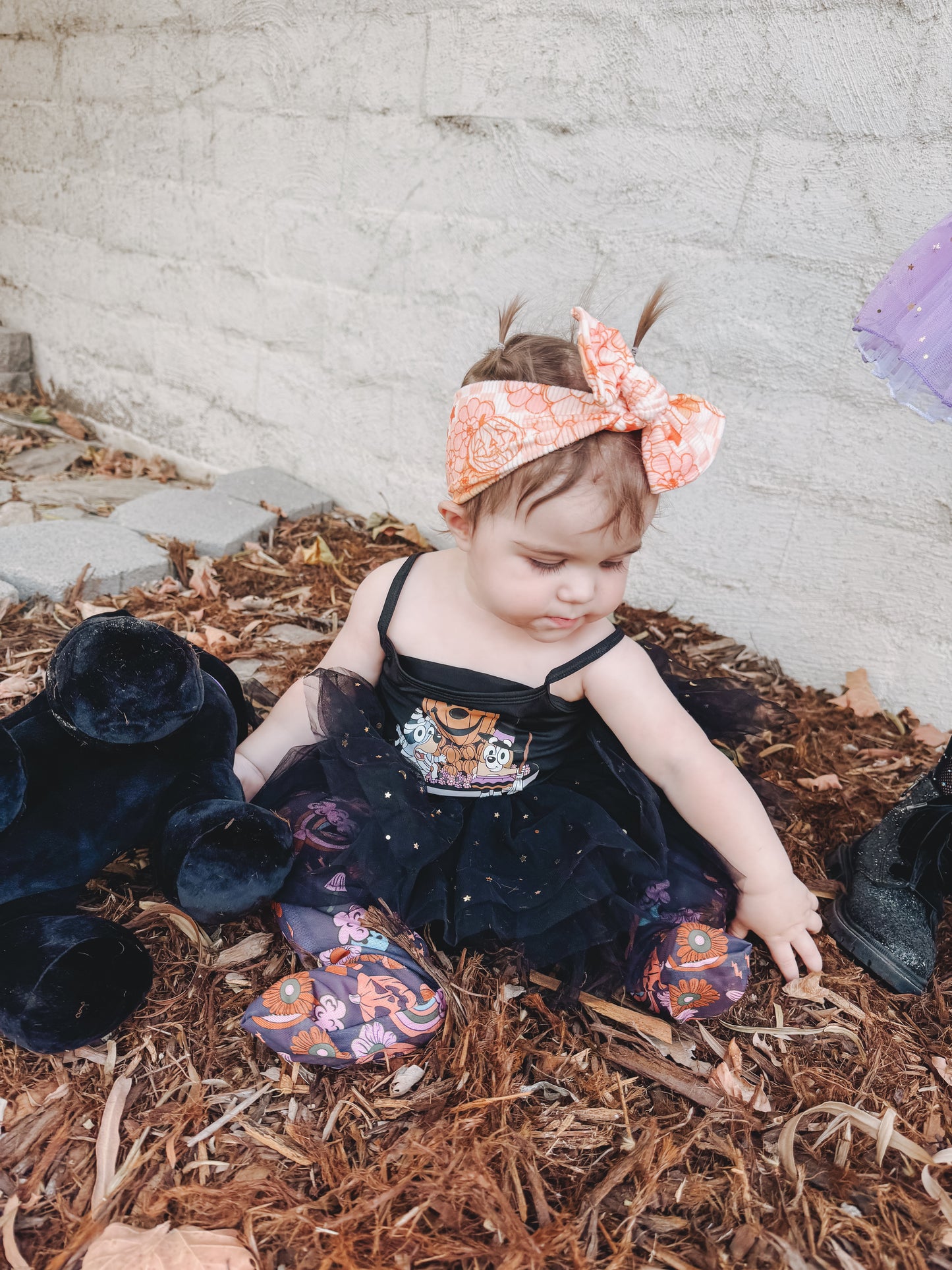 Spooky Pups Tutu Dress