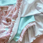Pink Cupcake Birthday Puff Sleeve Skirt Set