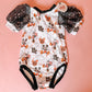Spooky Magic Puff Sleeve Leotard