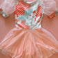 Groovy July Puff Sleeve Dress (RTS)