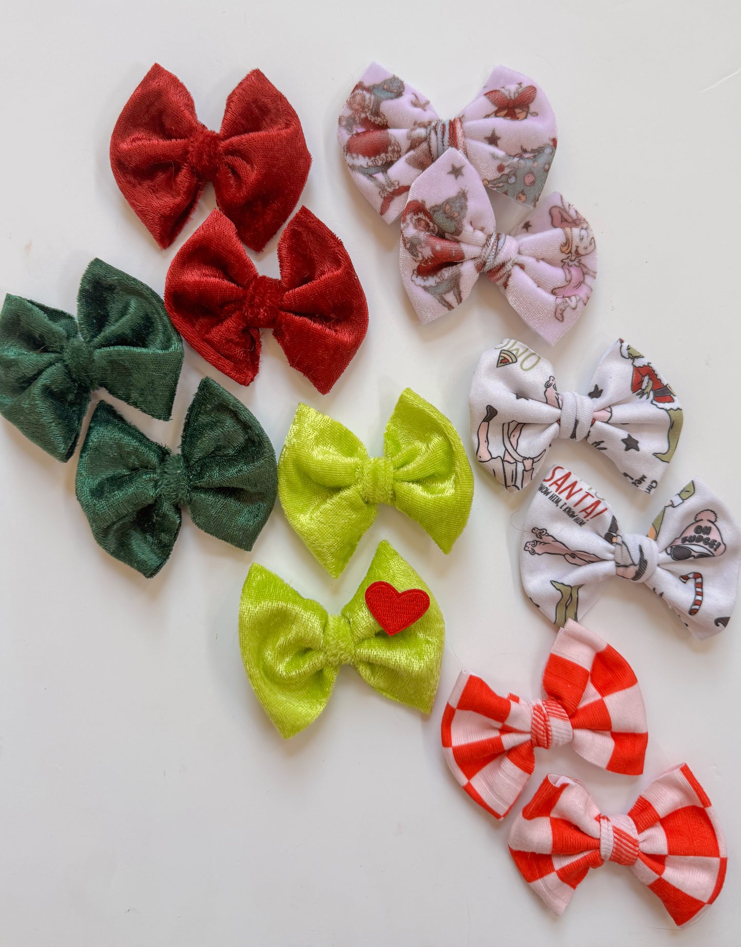 Christmas Collection Headwraps & Piggie Sets (RTS)