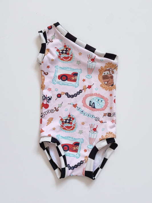 Coquette Cars One Shoulder Leo