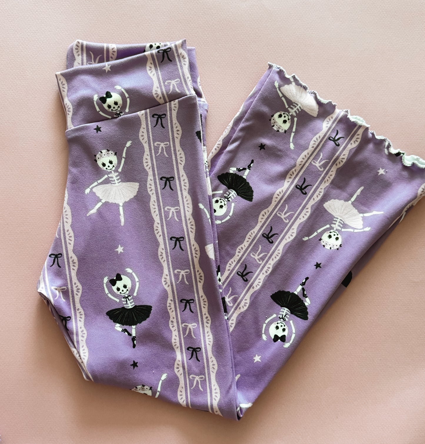 Skeleton Ballerina Flares