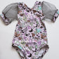 Monsters at the Park Puff Sleeve Leotard