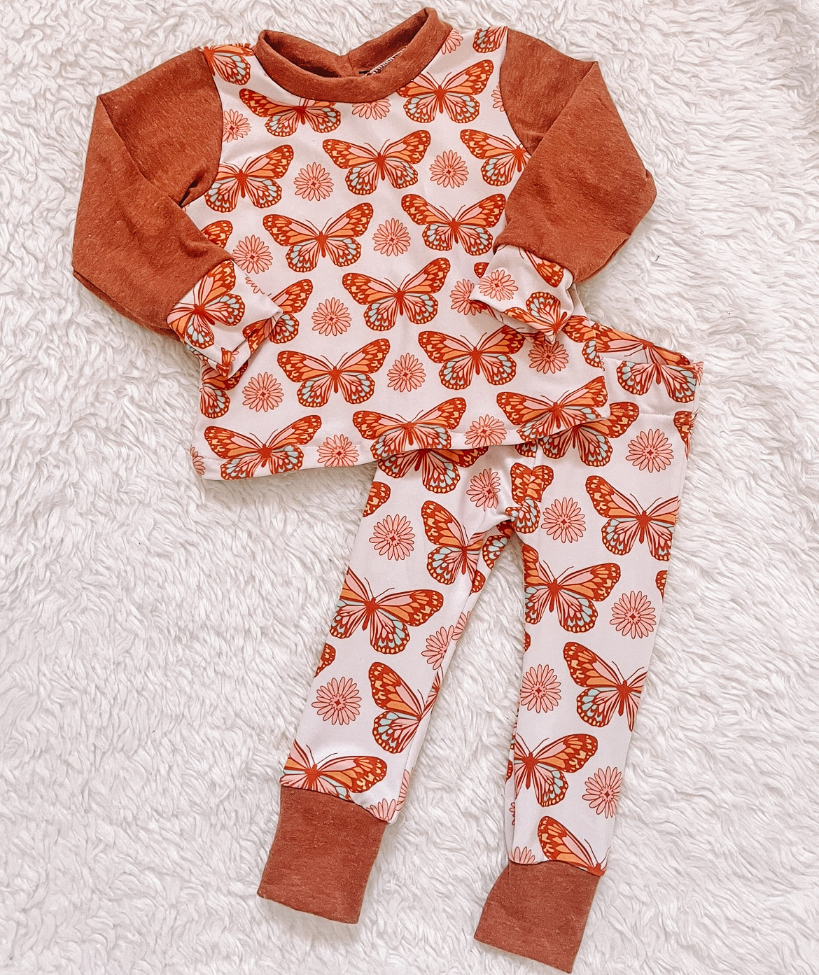 Autumn Butterfly Leggings Lounge Set