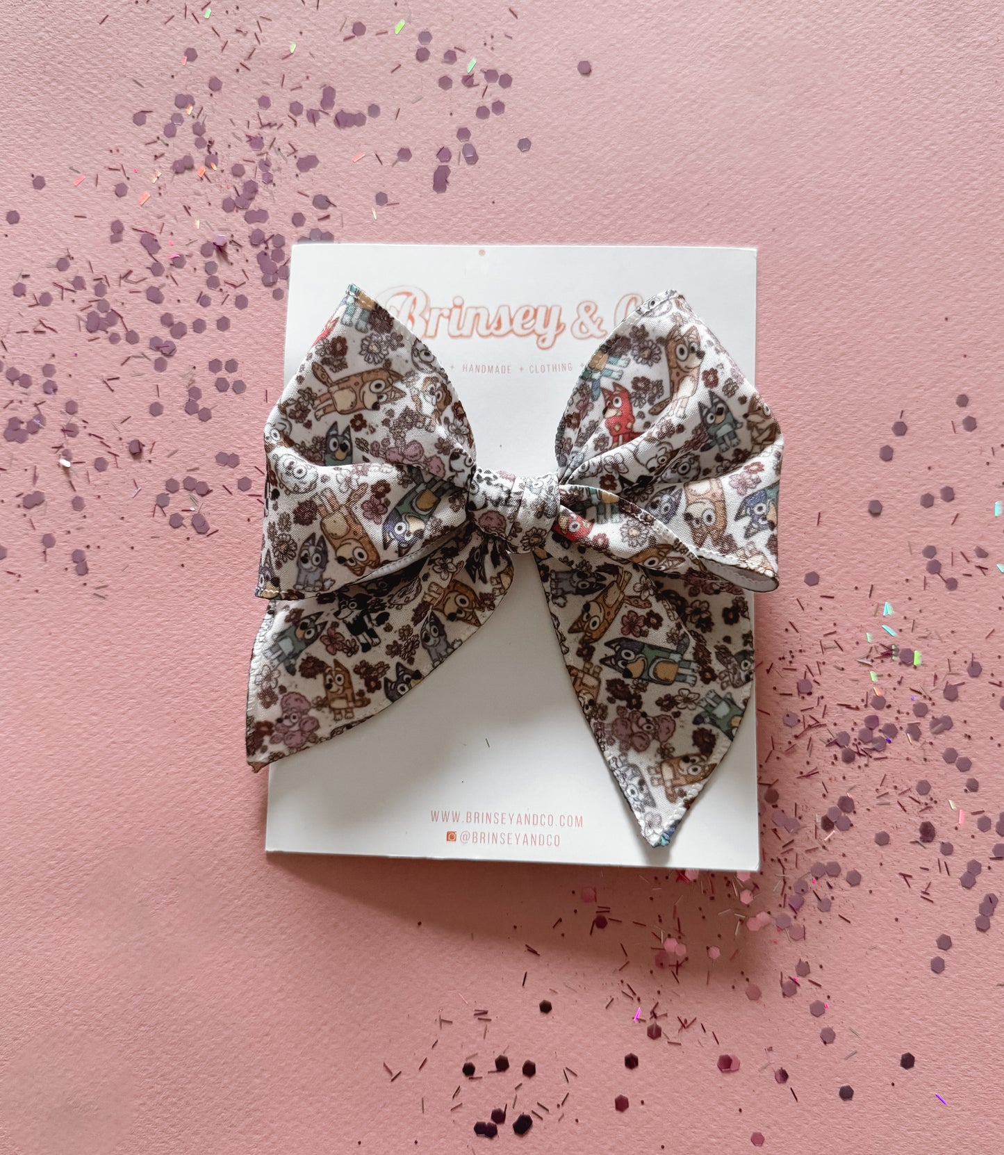Daisy Blue Heeler Fable Bow