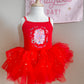 Christmas Castle Tutu Dress