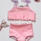 Whimsical Mermaids + Pink Reversible Cami Bikini