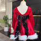 Velvet Santa Dress