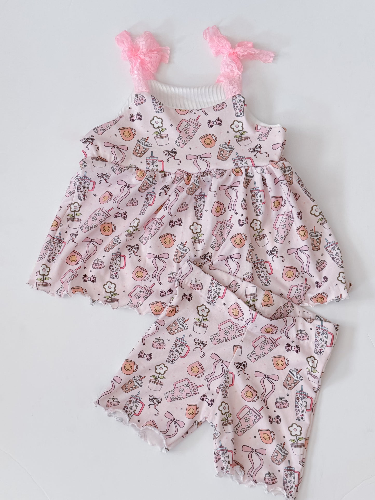 Just Girly Things Peplum Set