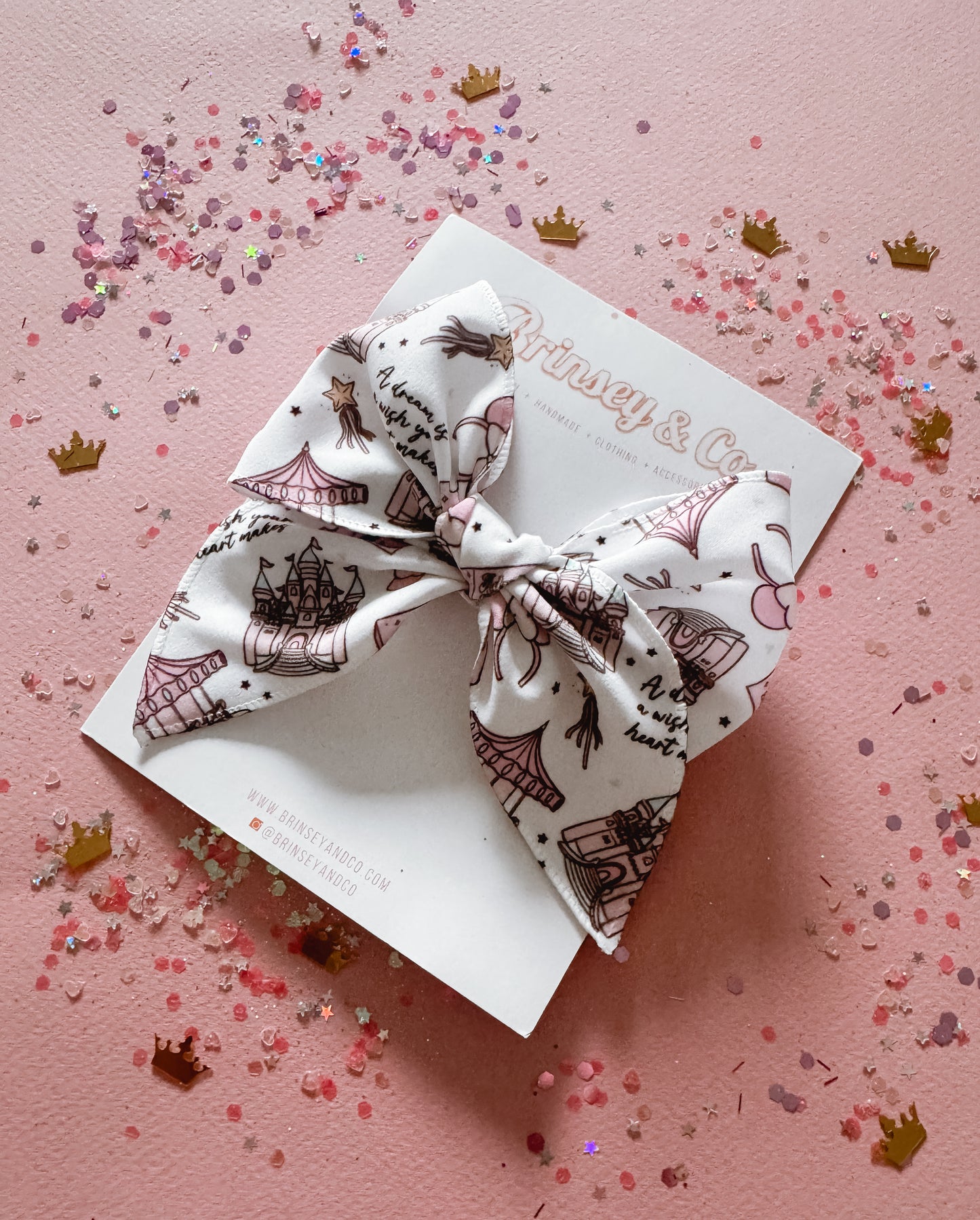 Exclusive Pastel Castle Fable Bow