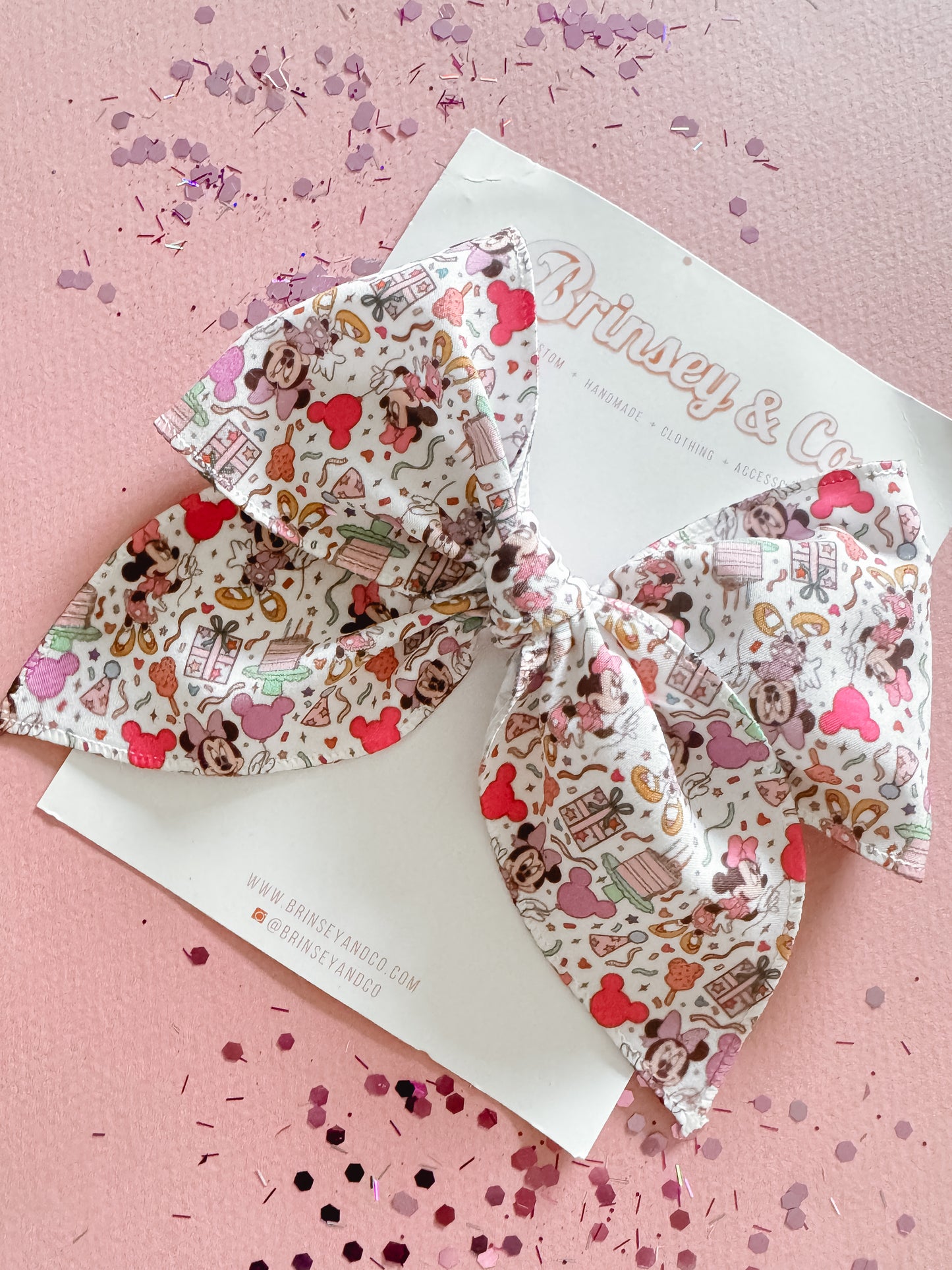 Birthday Mouse Fable Bow