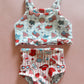 America’s Sweetheart + Patriotic Picnic Reversible Cami Bikini (RTS)