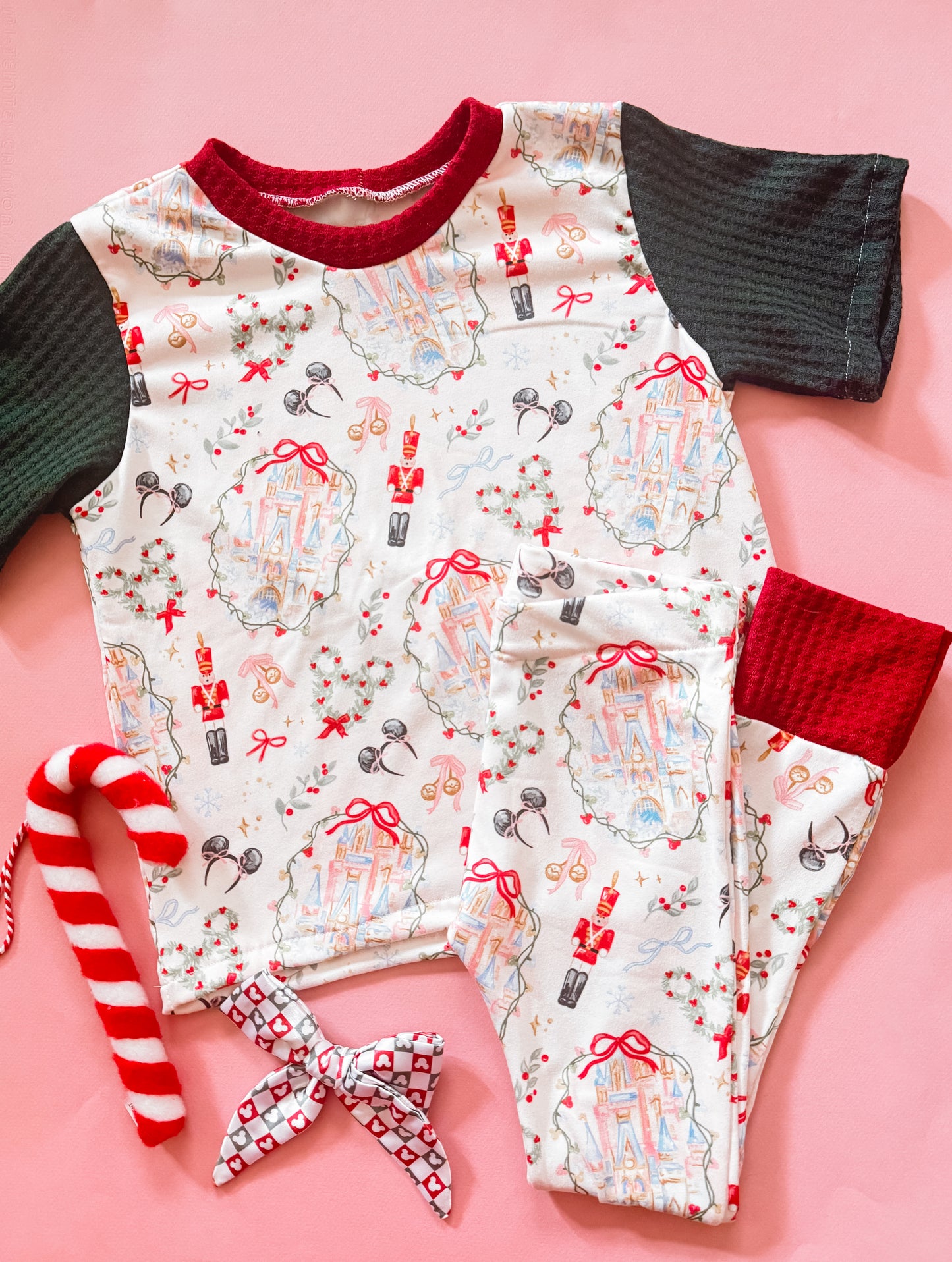 Christmas Castle Pajama Set