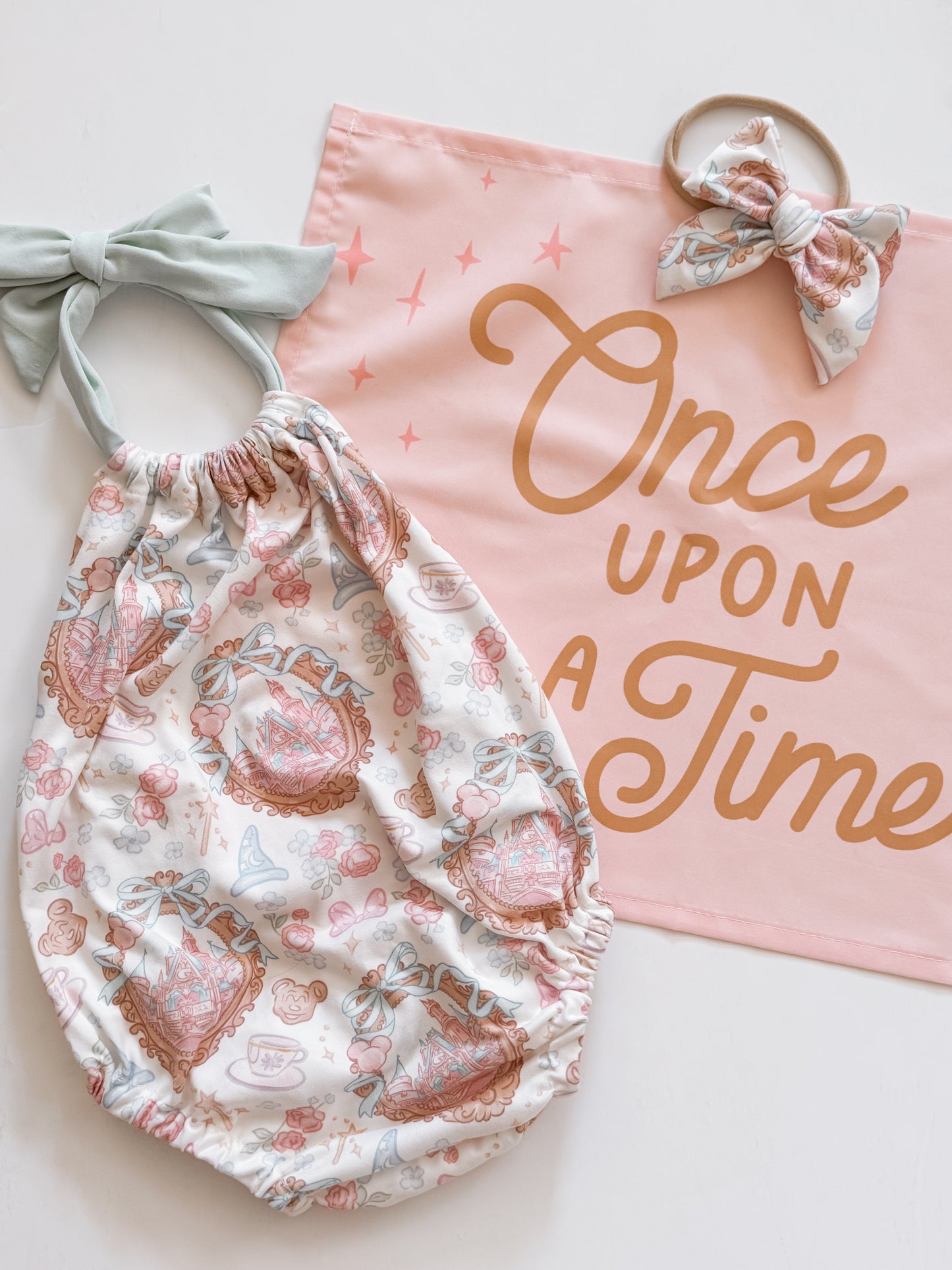 Coquette Castle Bubble Romper