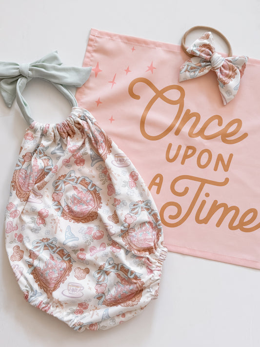 Coquette Castle Bubble Romper