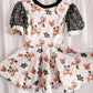 Spooky Magic Puff Sleeve Dress (RTS)