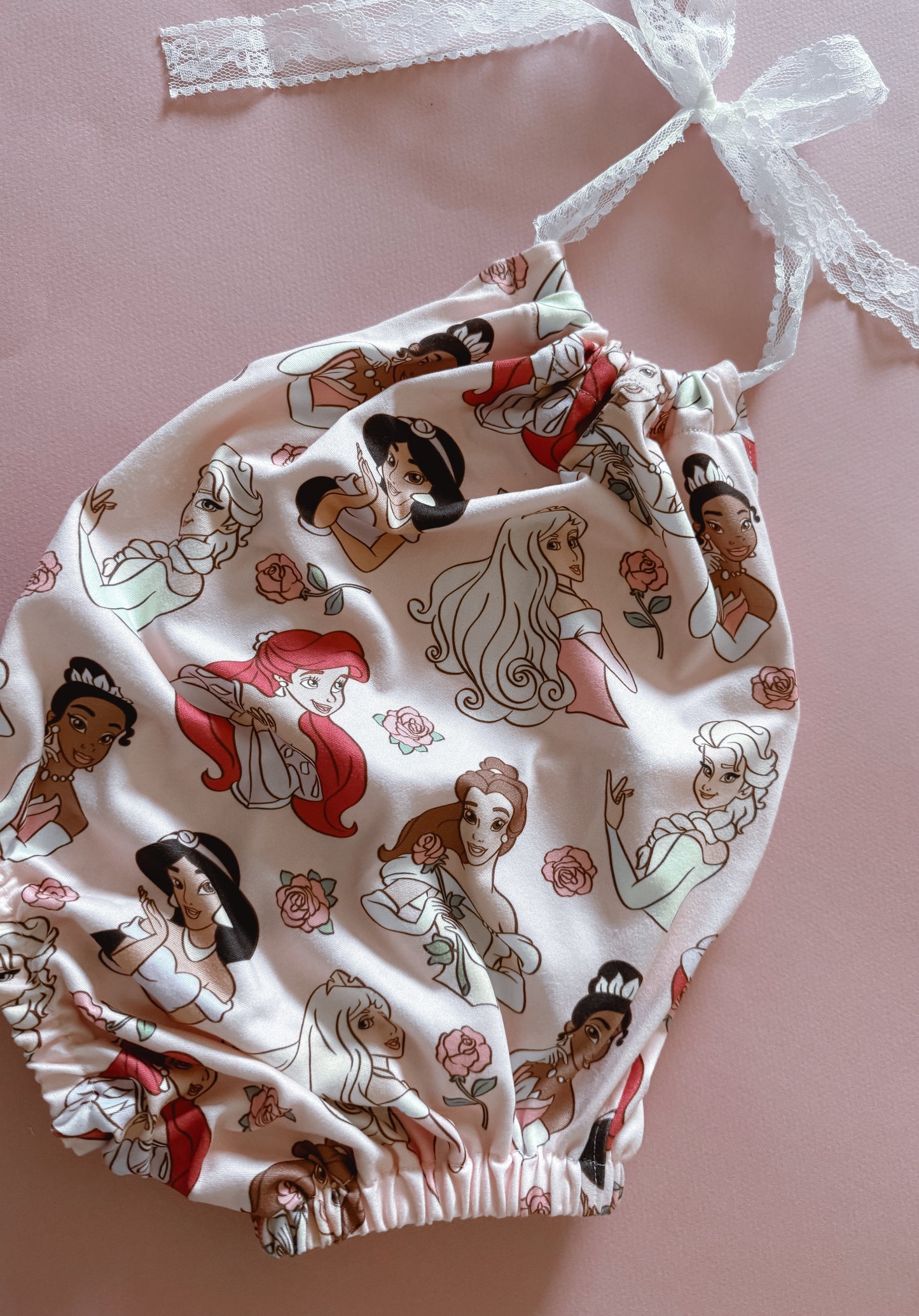 Pink Classic Princess Bubble Romper