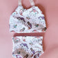 Exclusive Fairytale + Tropical Mermaid Fairy Reversible Halter Bikini