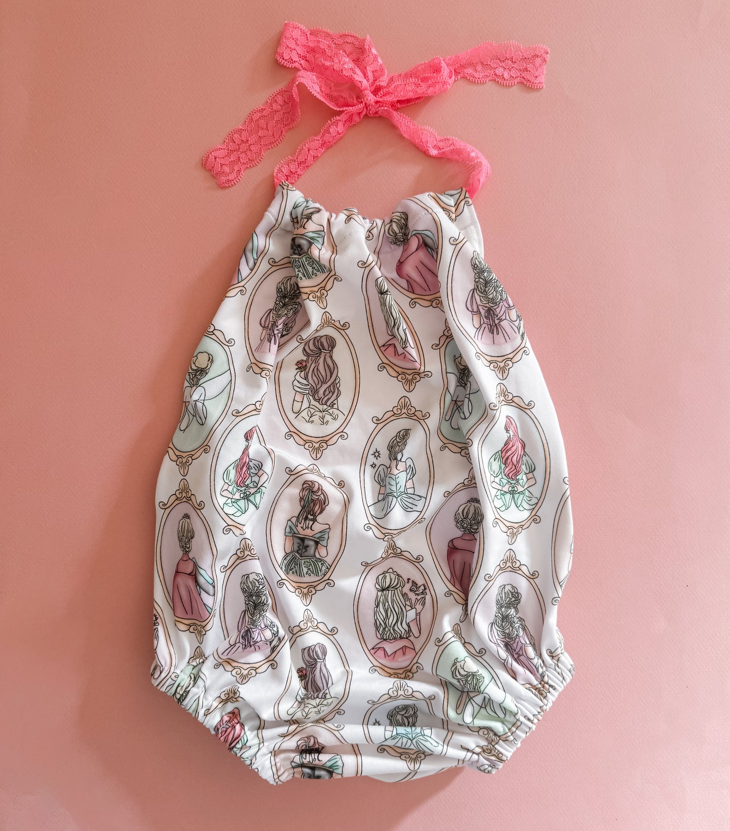 Vintage Princess Bubble Romper
