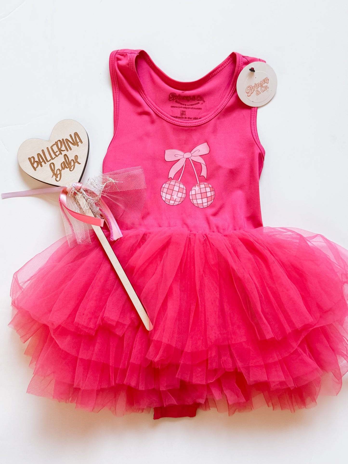 Disco Cherry Tutu Dress