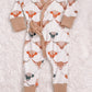 Longhorn Wrap Romper