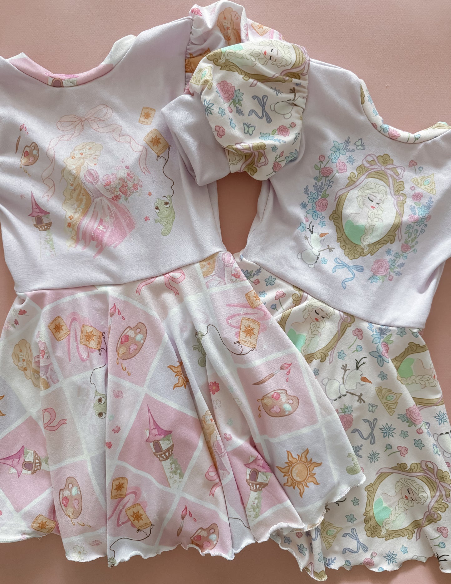 Ice Queen Puff Sleeve Skirted Leo
