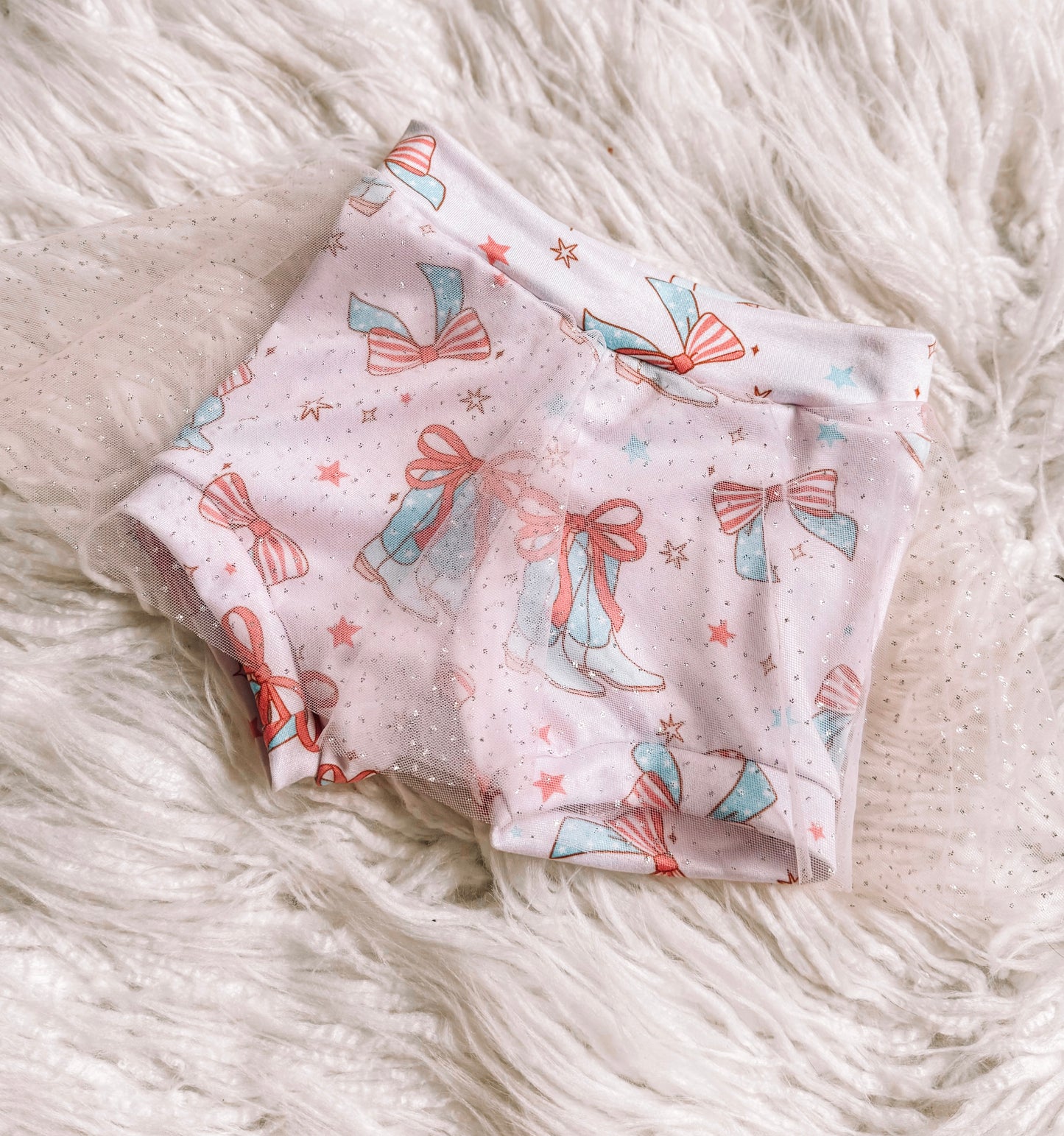 Patriotic Cowgirl Skirted Bummies