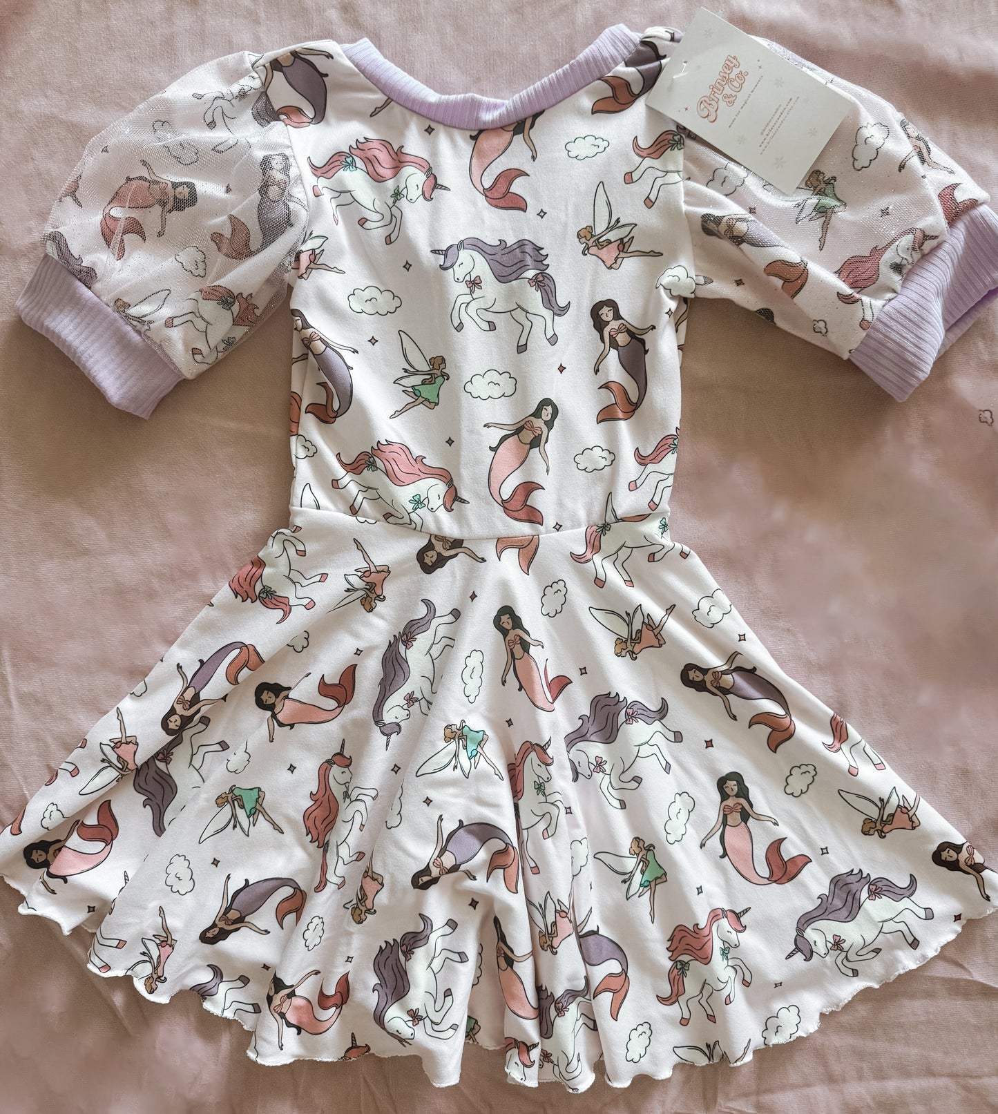 Exclusive Fairytale Puff Sleeve Dress