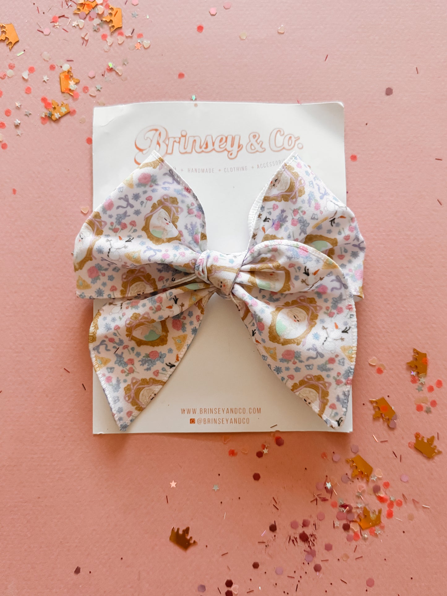 Ice Queen Elsa Fable Bow