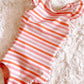 Palms + Stripes Reversible One Piece (RTS)